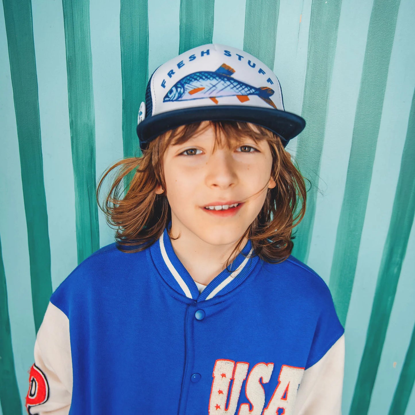 Czapka z daszkiem Fish Large Cap