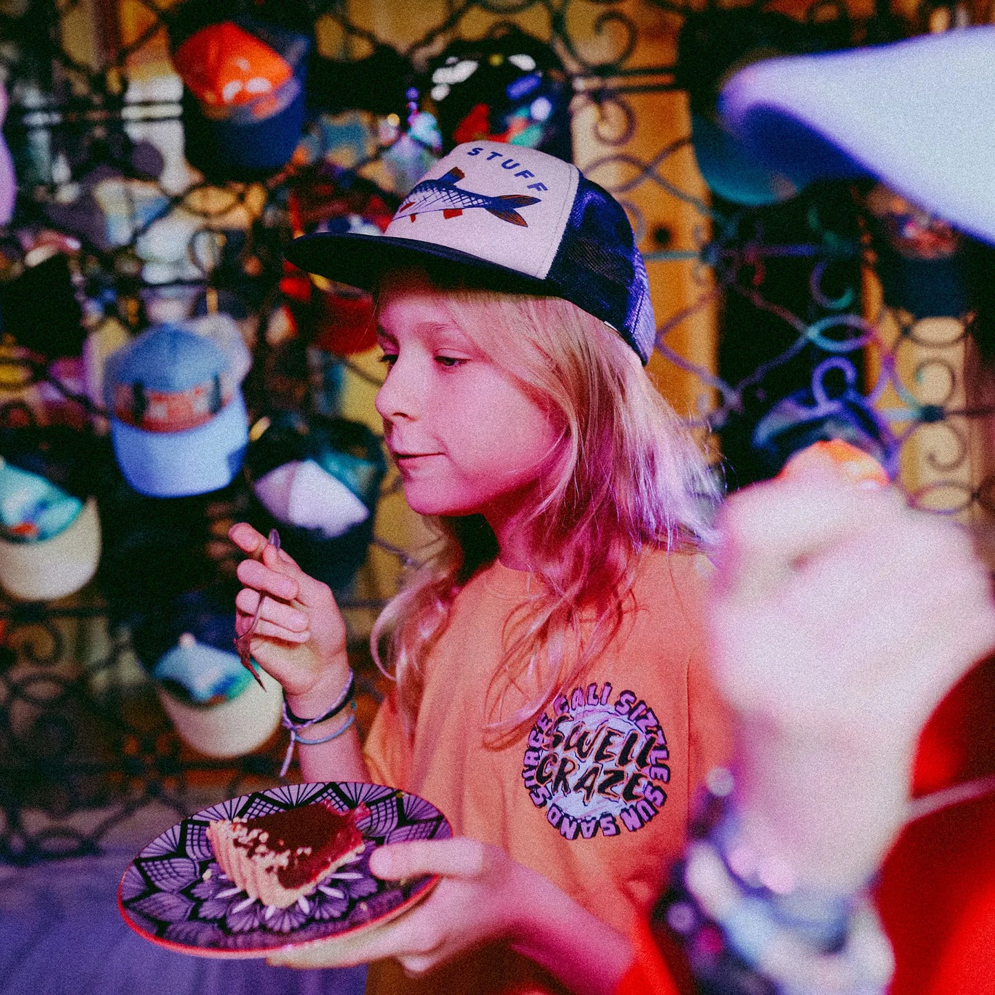 Czapka z daszkiem Fish Large Cap