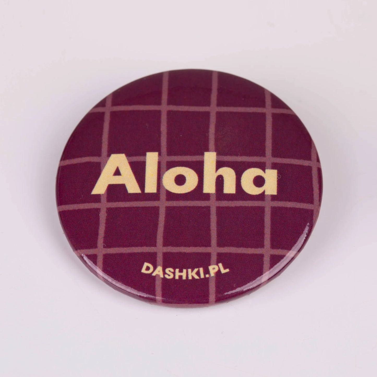 Przypinka do czapki Aloha Purple Pin