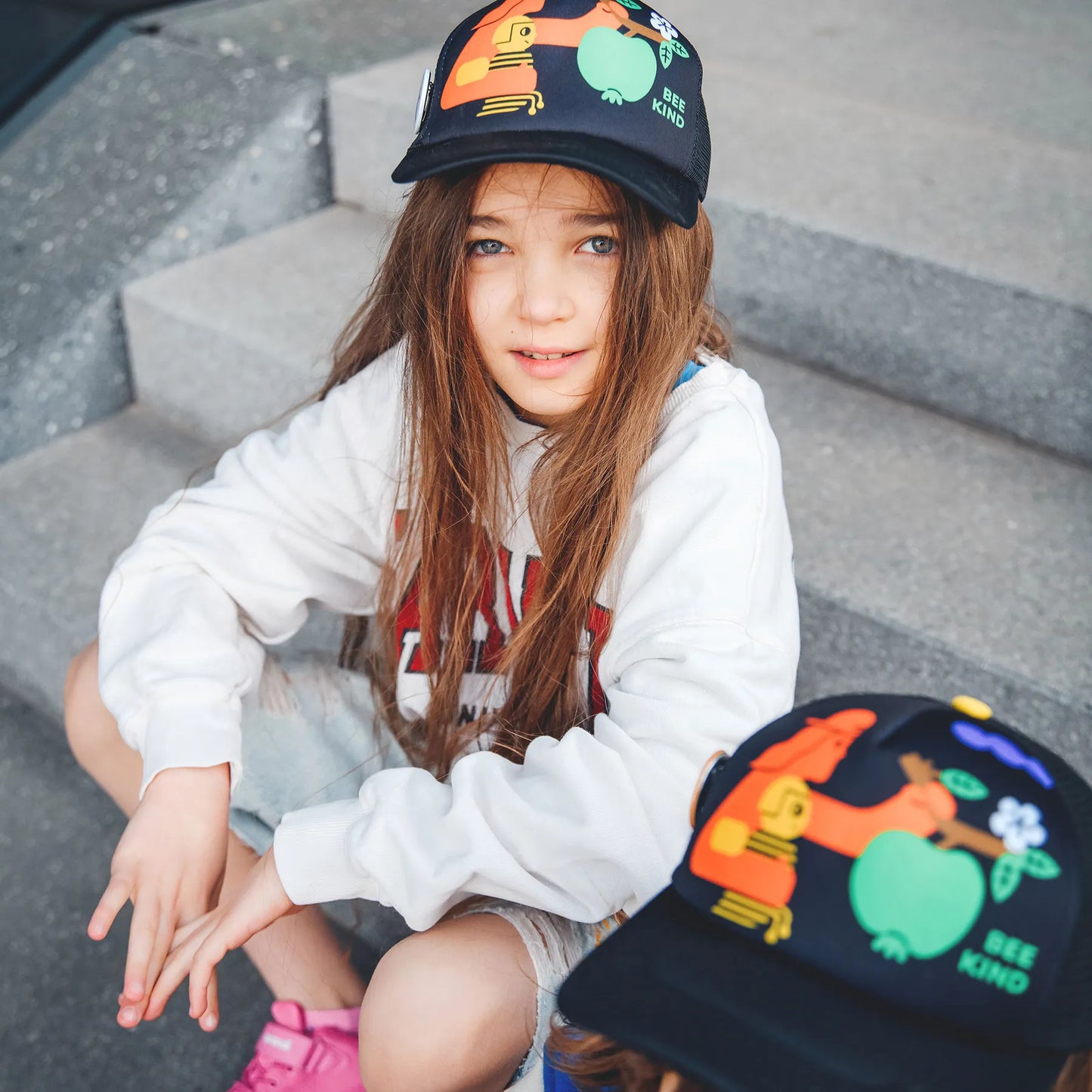 Czapka dziecięca z daszkiem Bee Kind Small Kids Cap