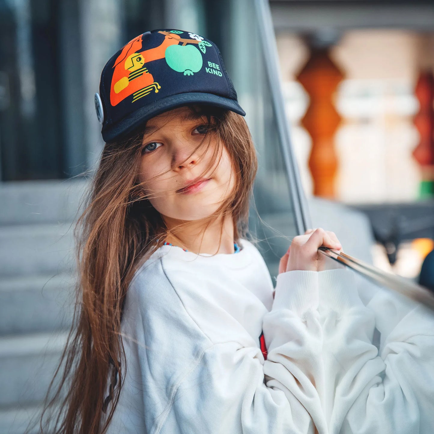Czapka dziecięca z daszkiem Bee Kind Small Kids Cap
