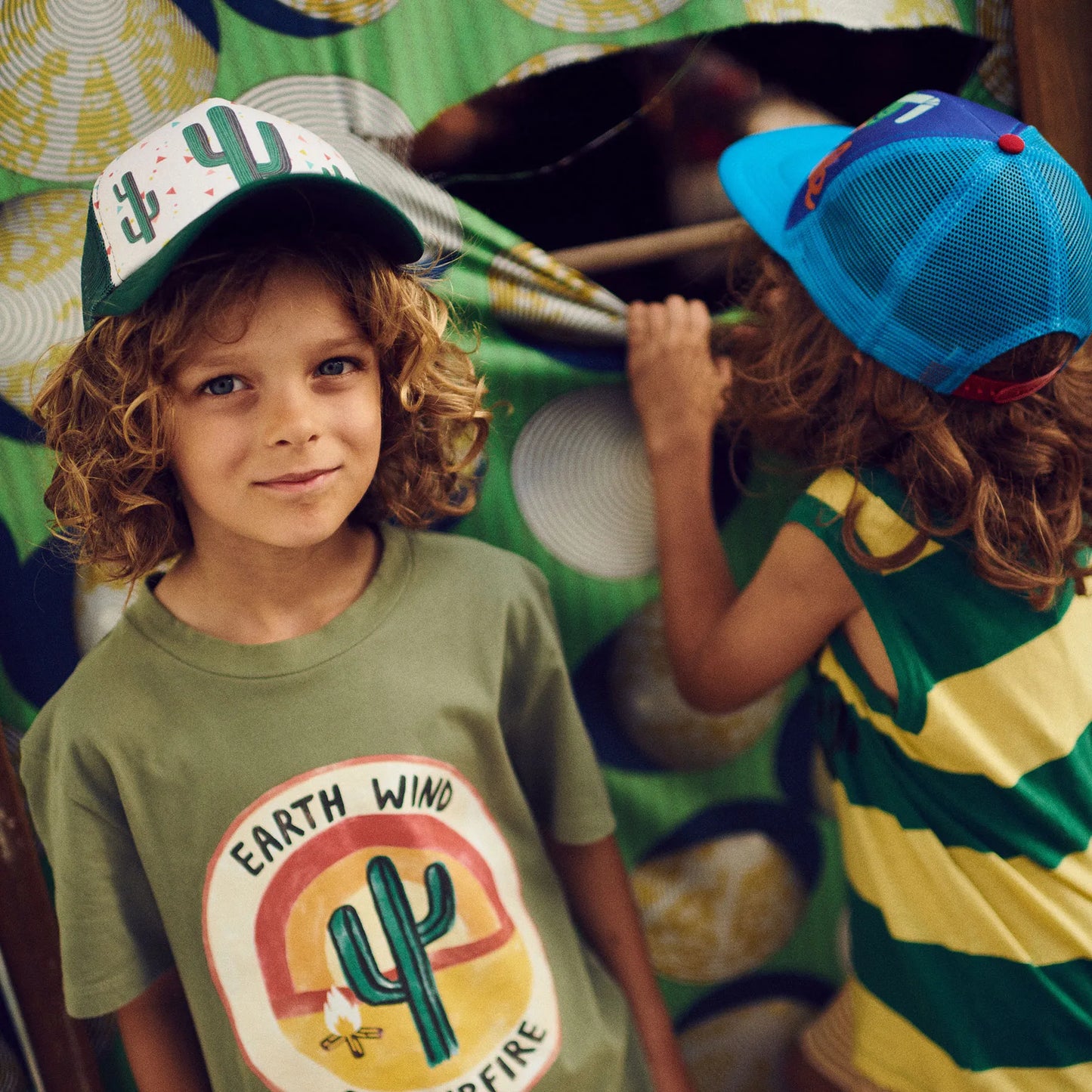 Czapka dziecięca z daszkiem Cactus Small Kids Cap