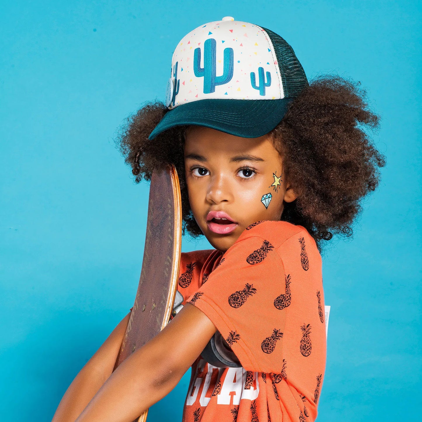 Czapka dziecięca z daszkiem Cactus Small Kids Cap