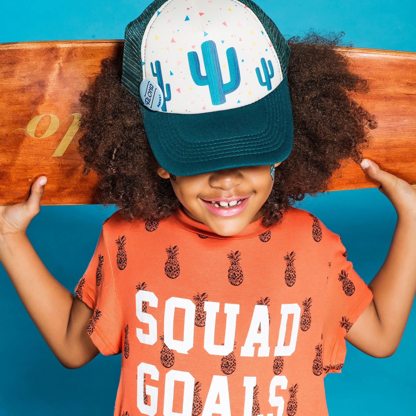 Czapka dziecięca z daszkiem Cactus Small Kids Cap