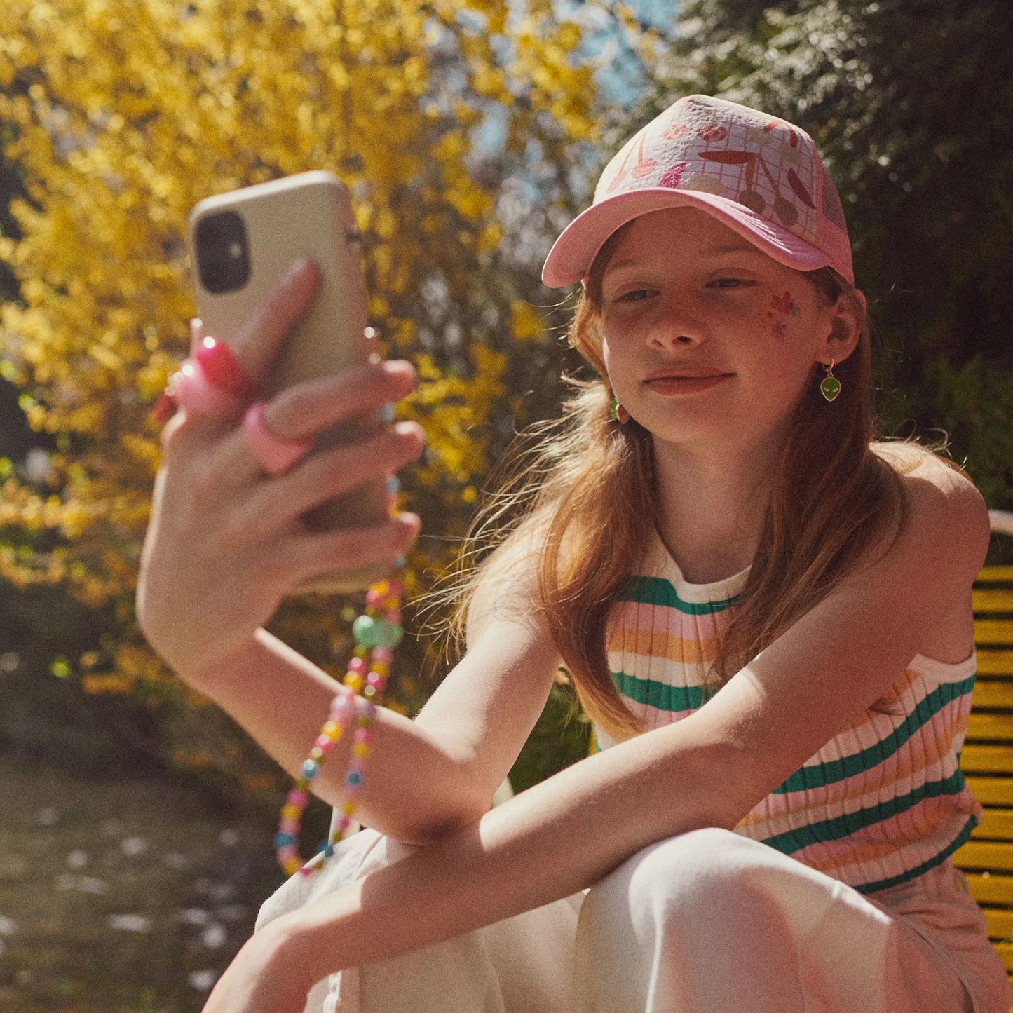 Czapka dziecięca z daszkiem Cherries Small Kids Cap