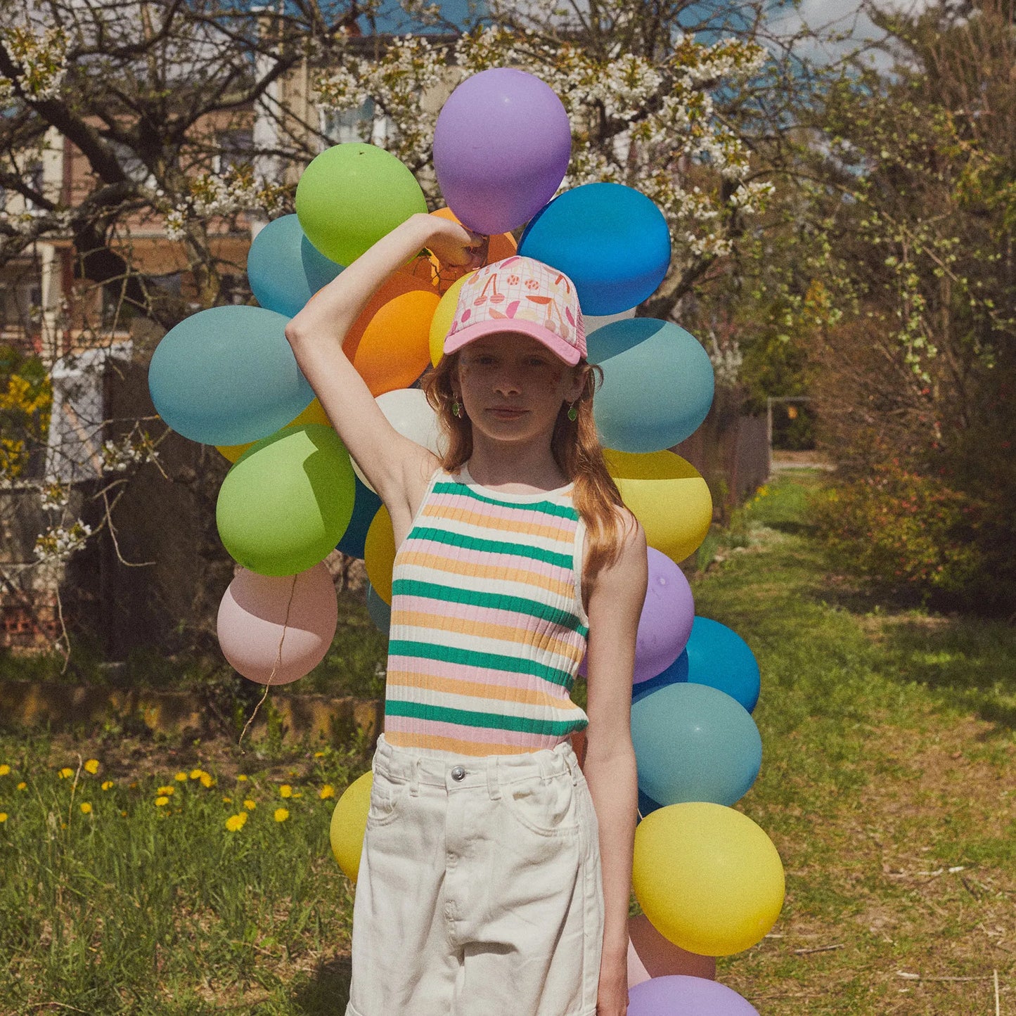 Czapka dziecięca z daszkiem Cherries Small Kids Cap