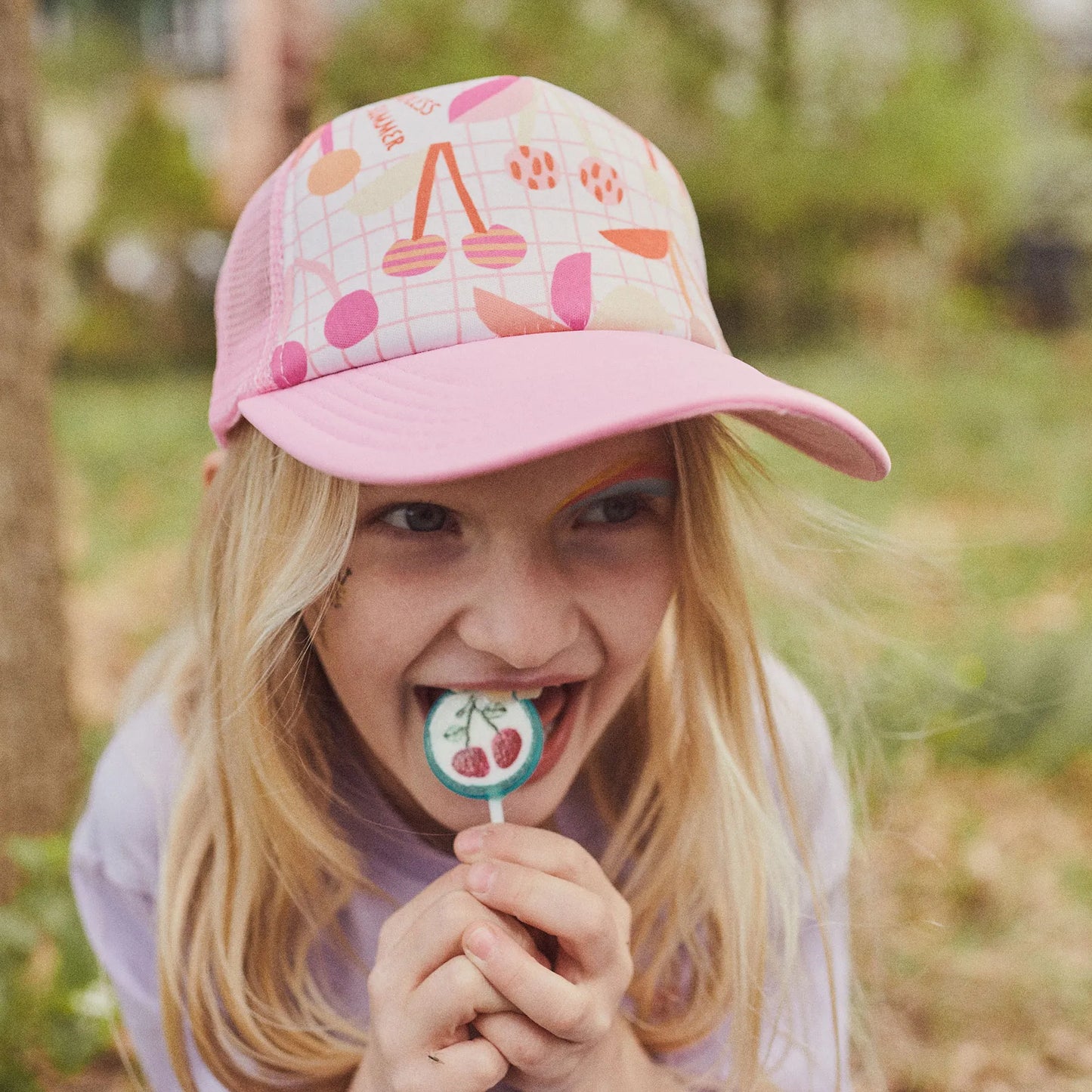 Czapka dziecięca z daszkiem Cherries Small Kids Cap