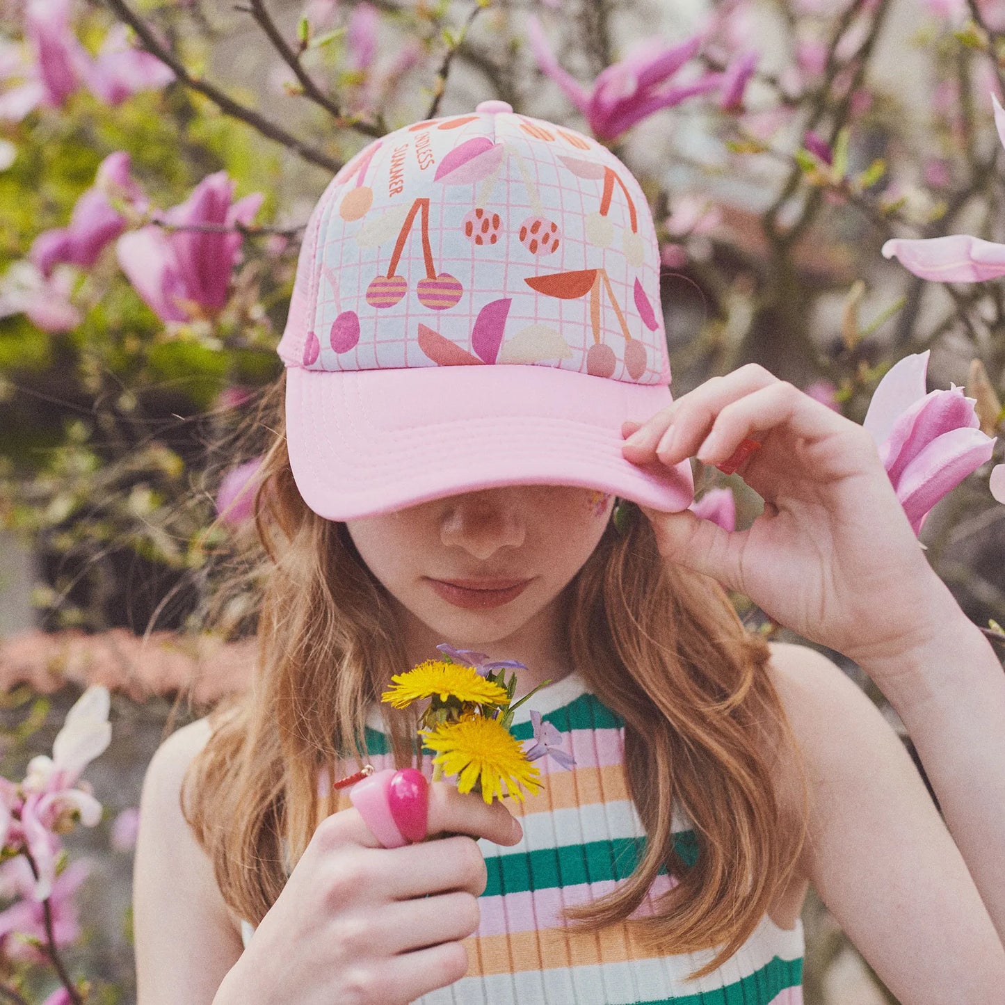 Czapka dziecięca z daszkiem Cherries Small Kids Cap