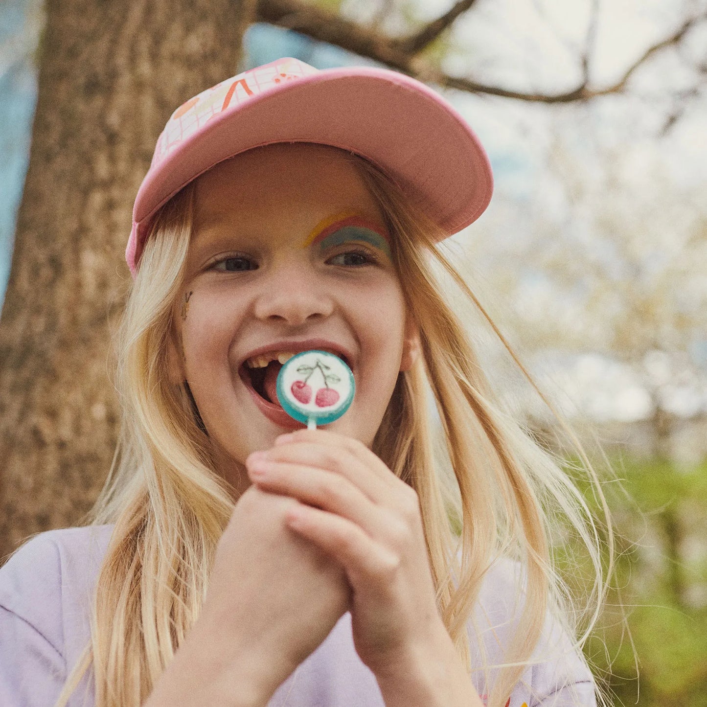 Czapka dziecięca z daszkiem Cherries Small Kids Cap