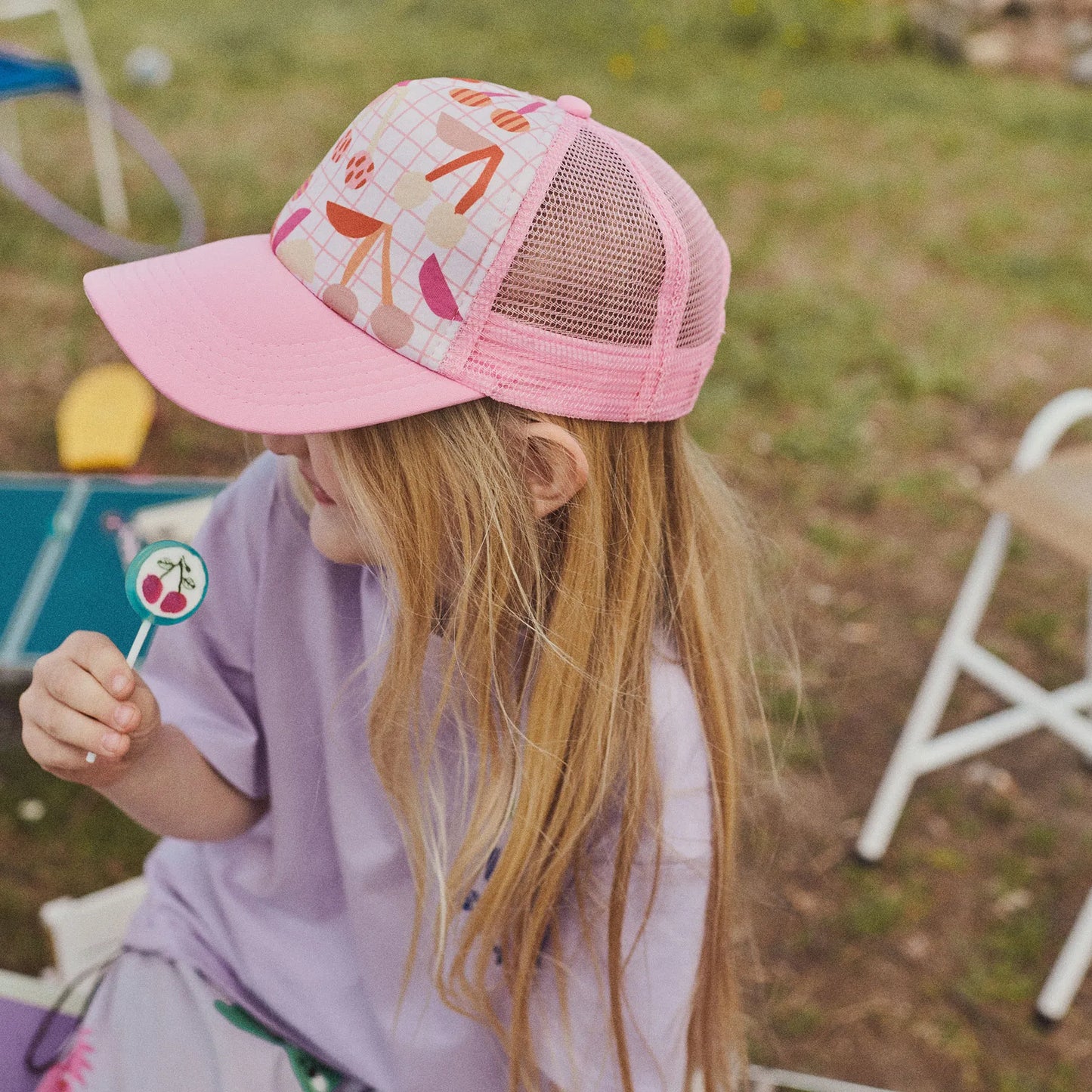 Czapka dziecięca z daszkiem Cherries Small Kids Cap