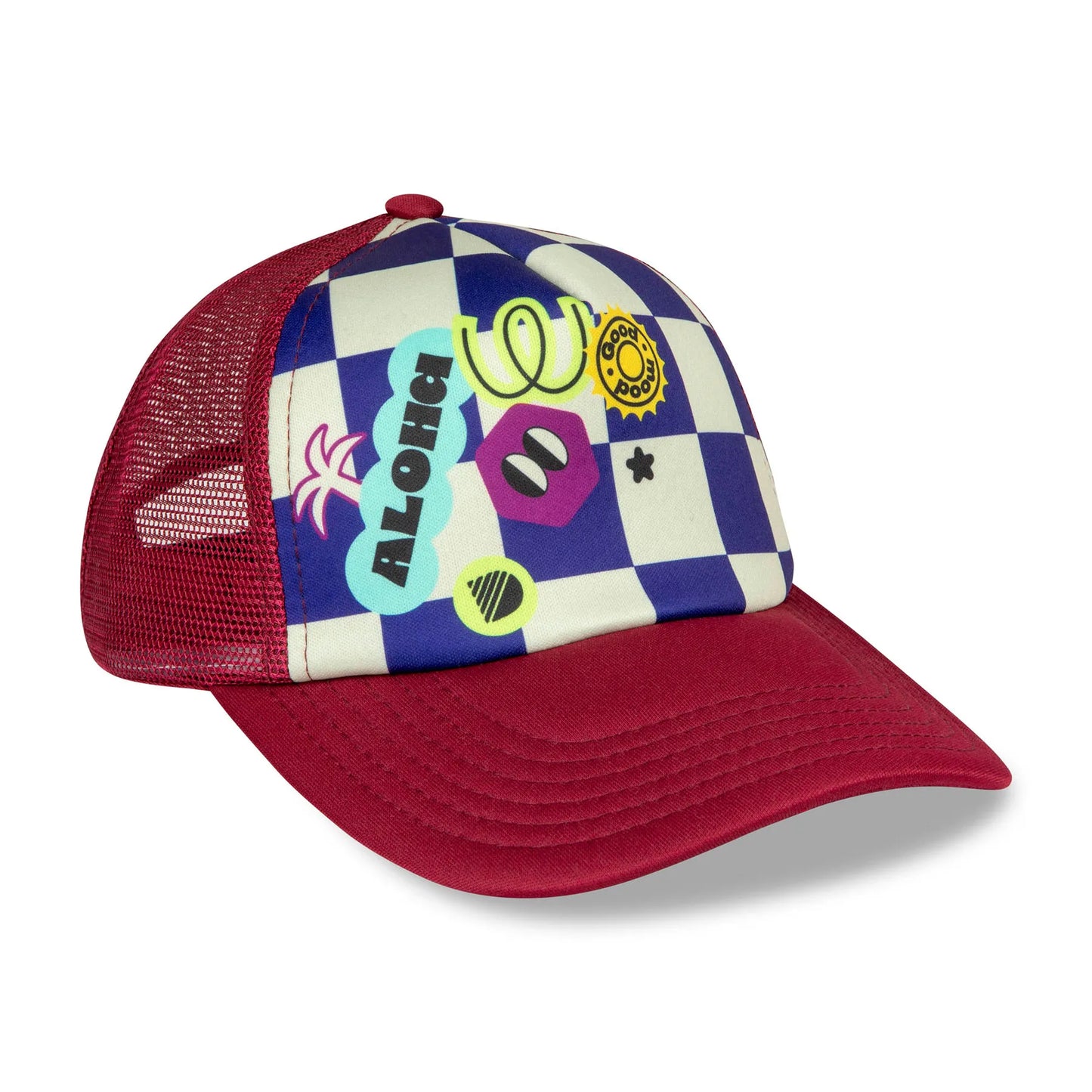 Czapka dziecięca z daszkiem Chessboard Small Kids Cap