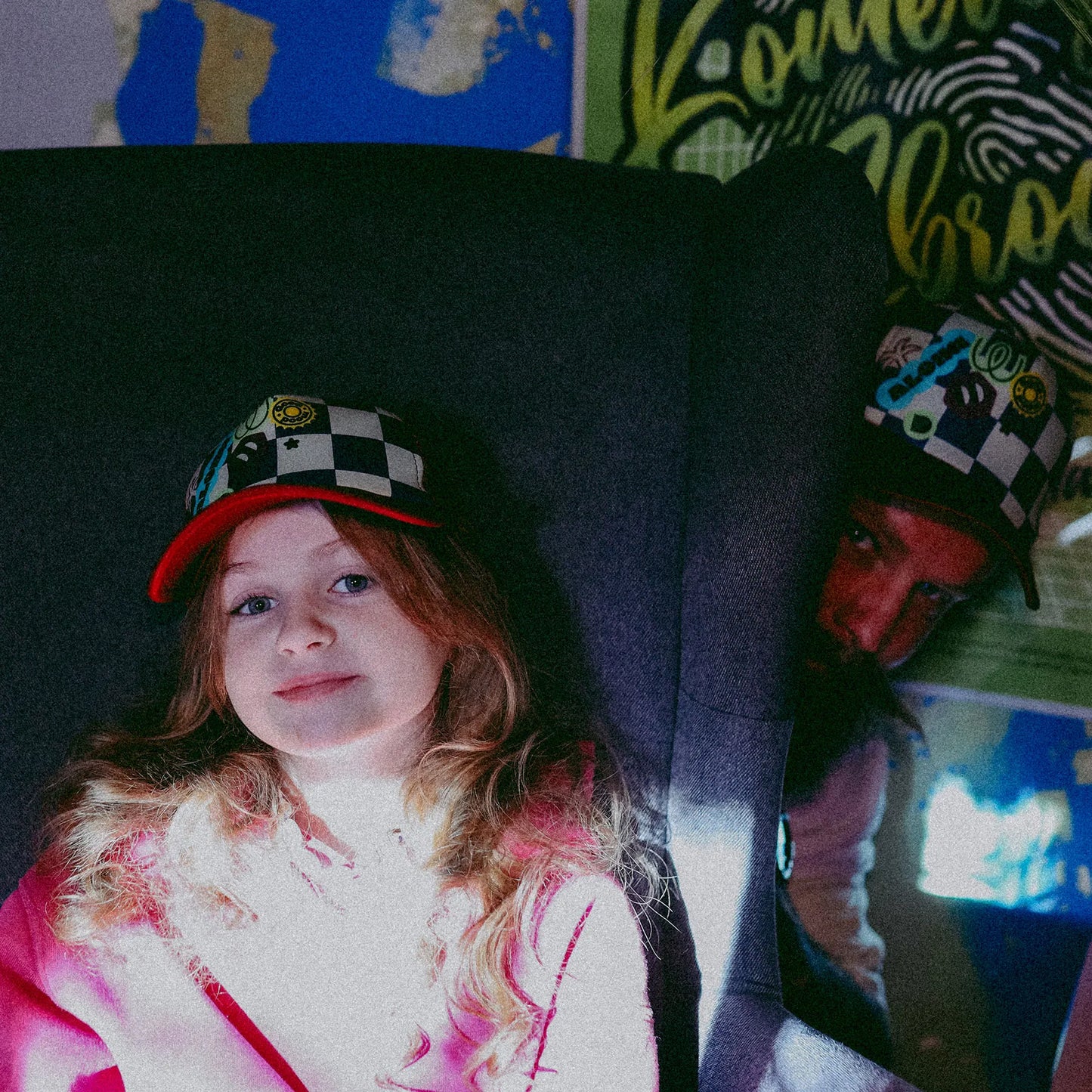 Czapka dziecięca z daszkiem Chessboard Small Kids Cap