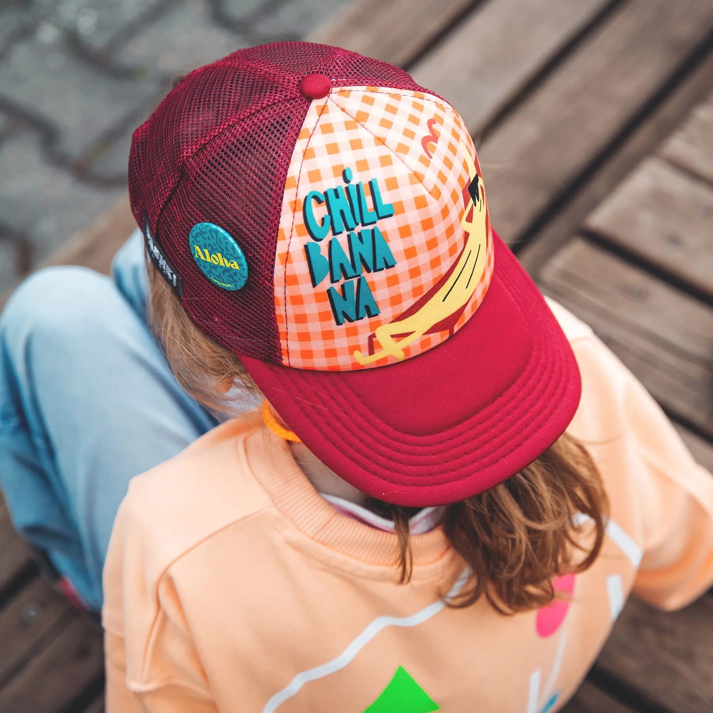 Czapka dziecięca z daszkiem Chill Banana Small Kids Cap
