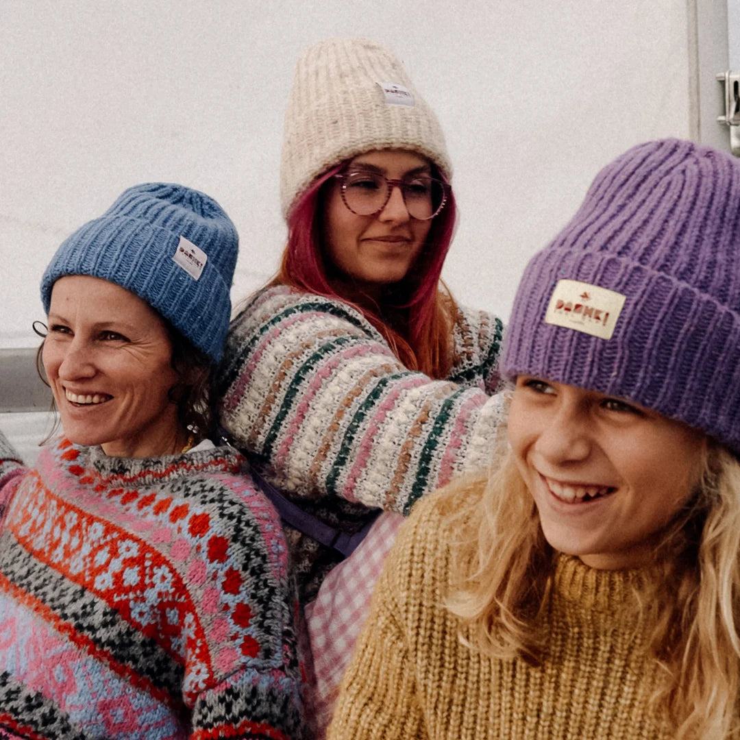 Czapka Woolly Friend Beige Beanie