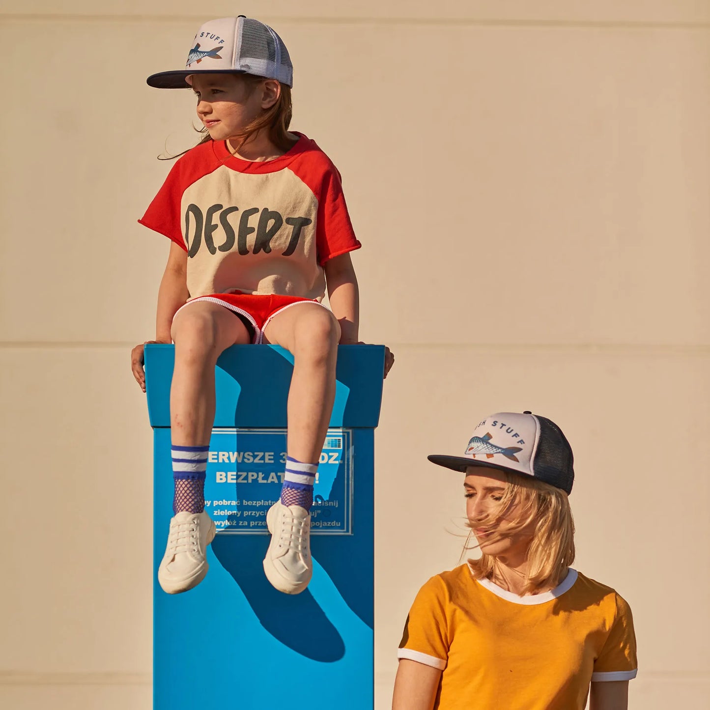 Czapka dziecięca z daszkiem Fish Small Kids Cap