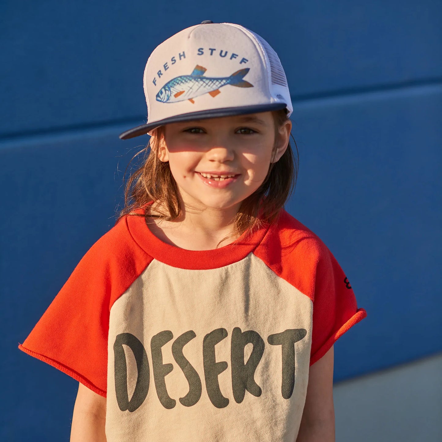 Czapka dziecięca z daszkiem Fish Small Kids Cap
