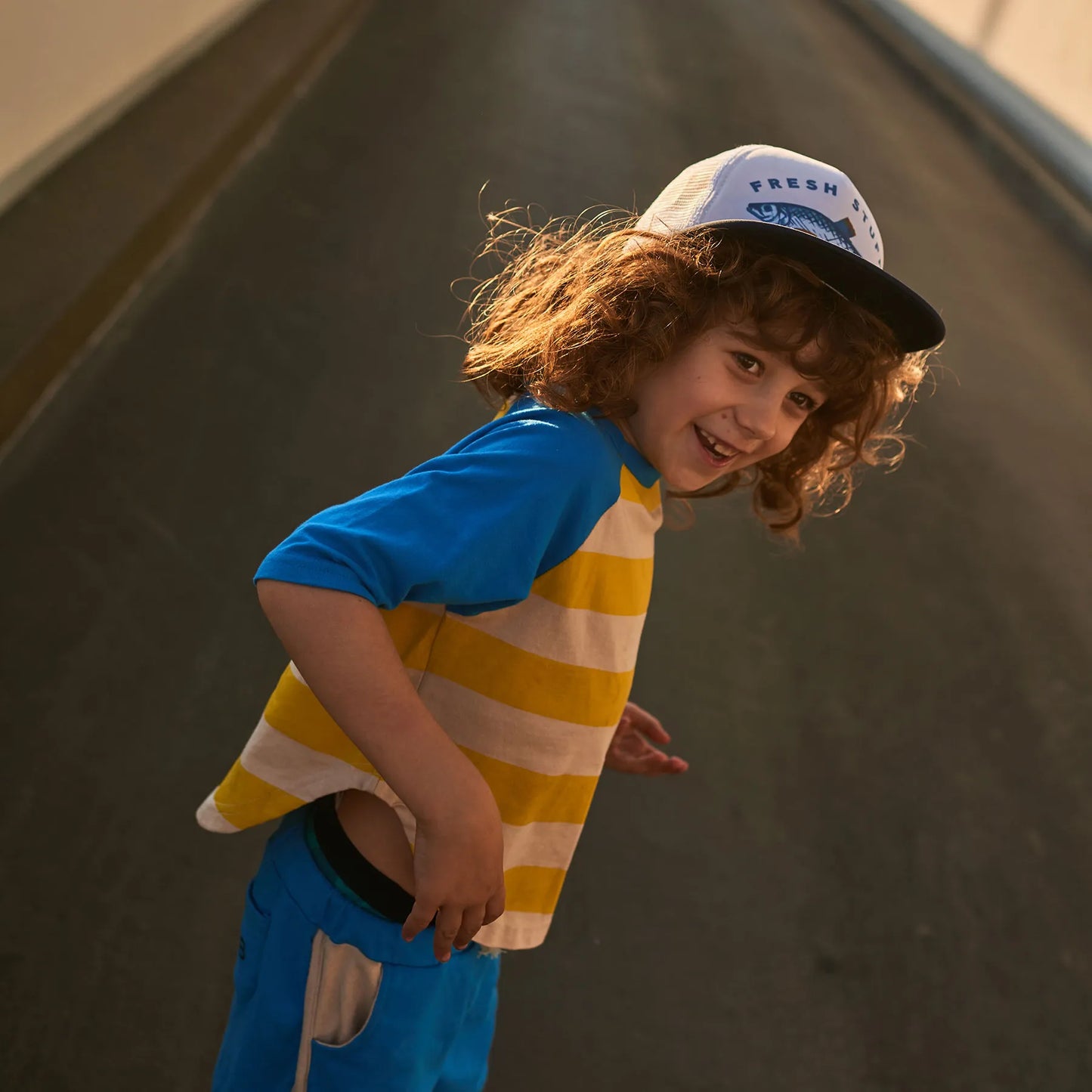 Czapka dziecięca z daszkiem Fish Small Kids Cap