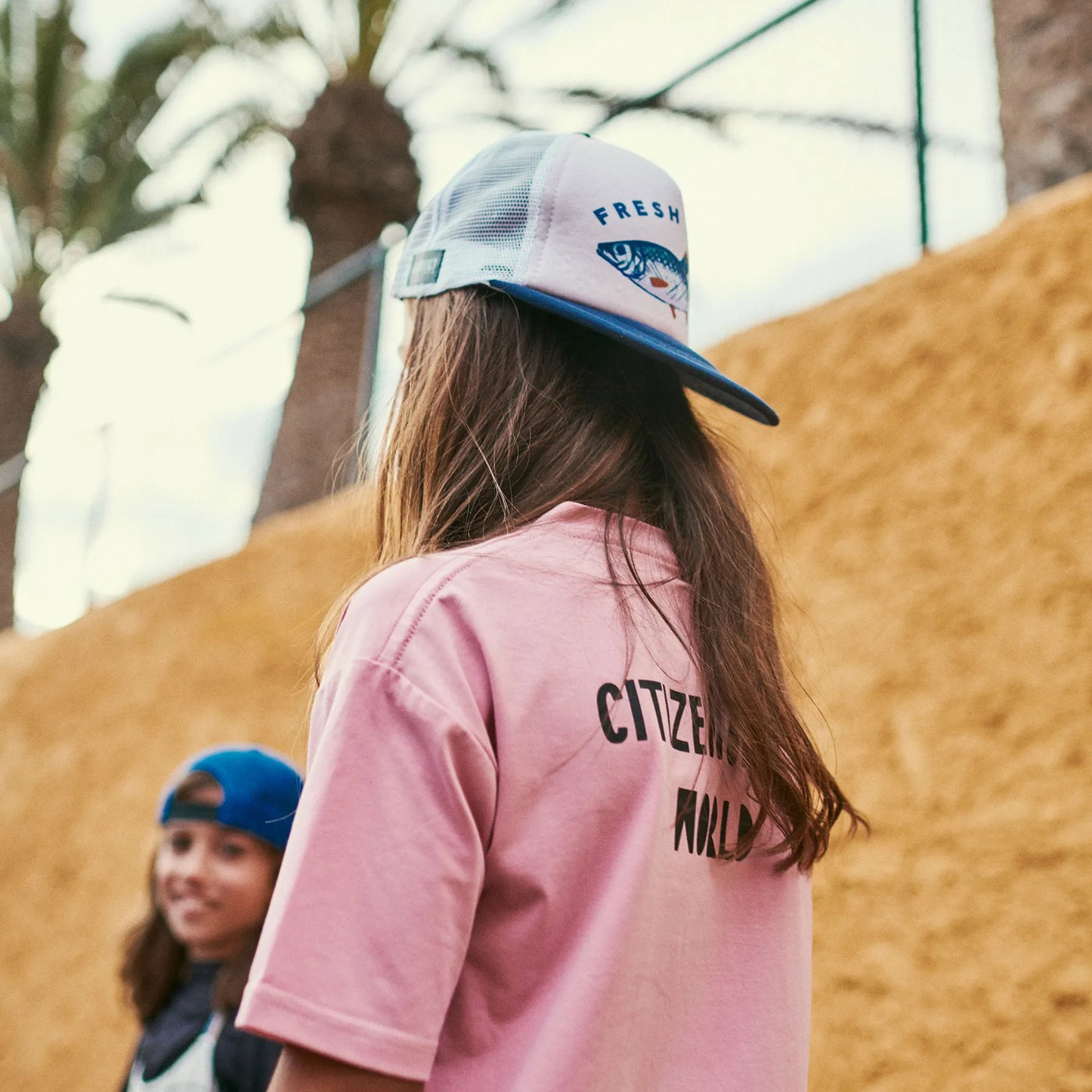 Czapka dziecięca z daszkiem Fish Small Kids Cap