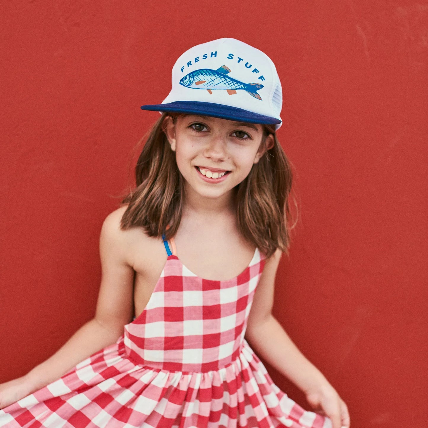 Czapka dziecięca z daszkiem Fish Small Kids Cap