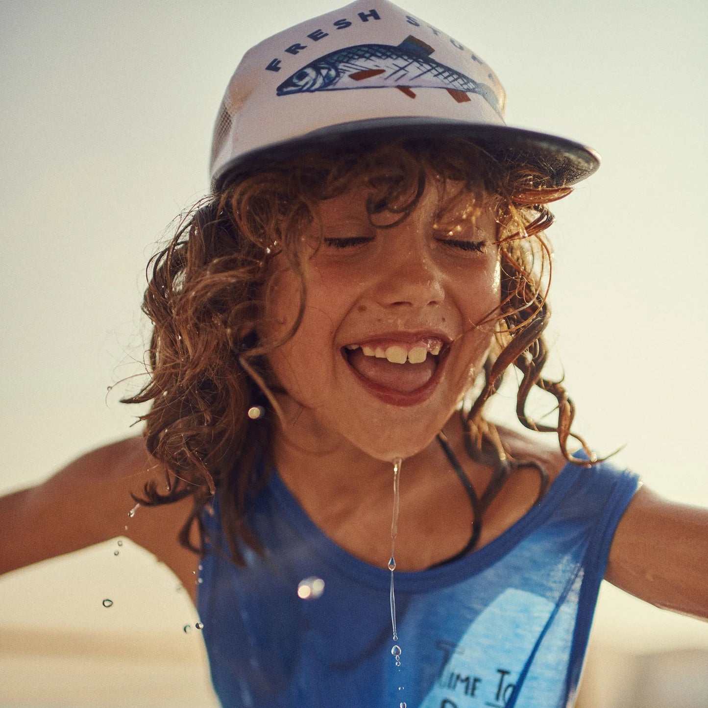 Czapka dziecięca z daszkiem Fish Small Kids Cap