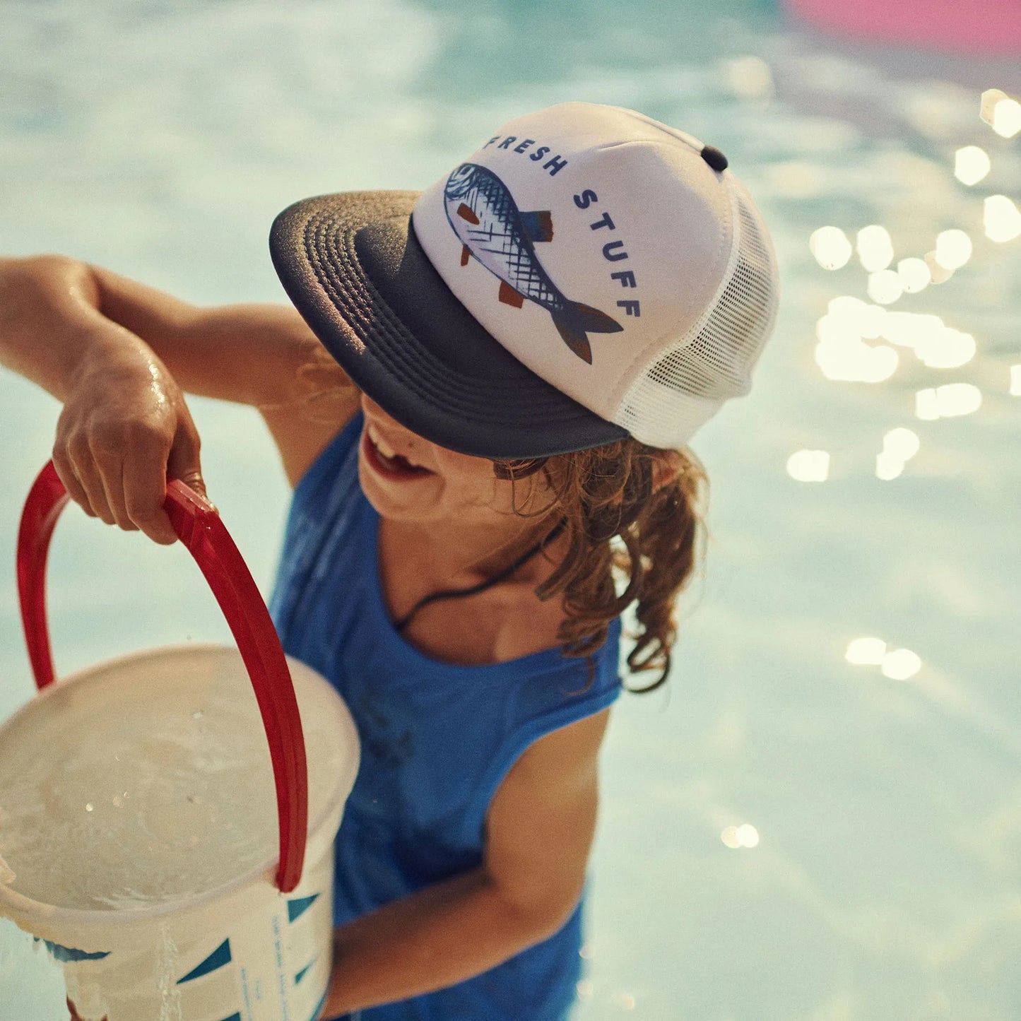Czapka dziecięca z daszkiem Fish Small Kids Cap