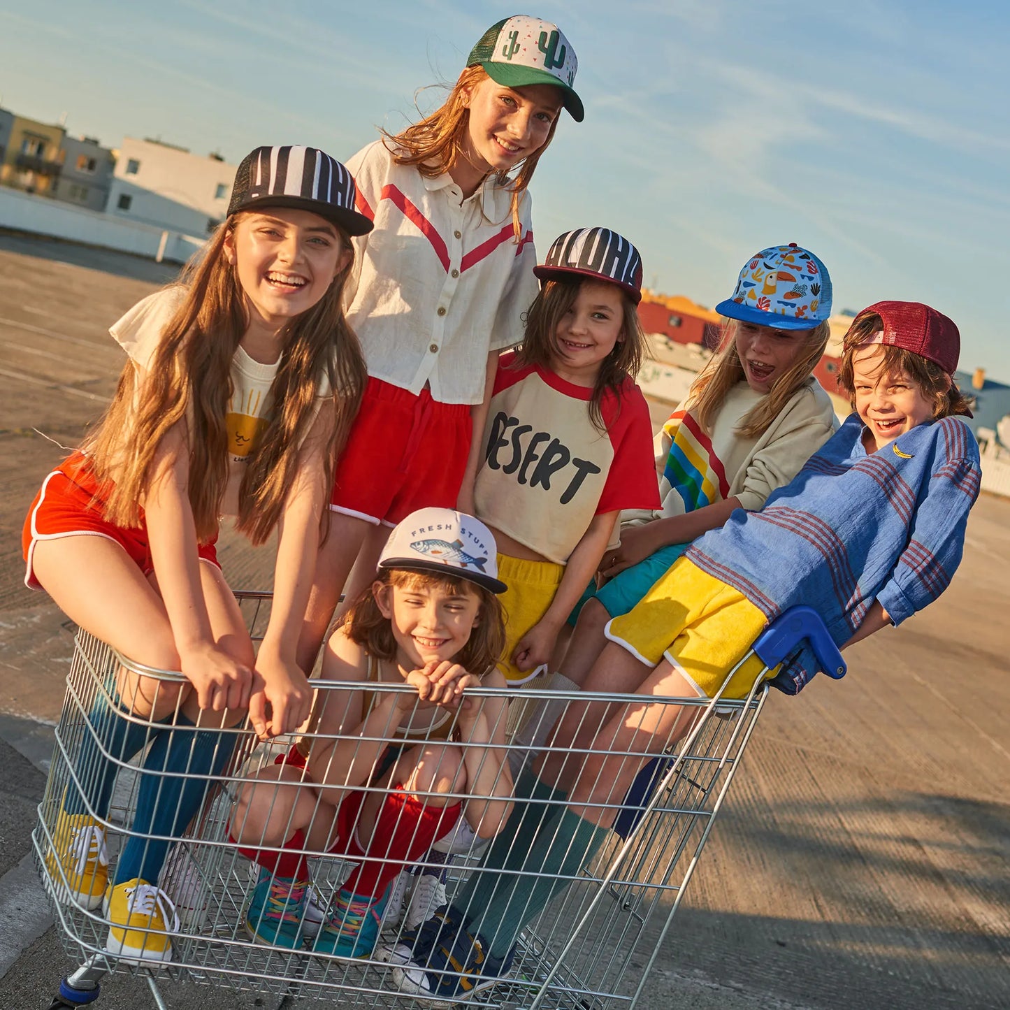 Czapka dziecięca z daszkiem Fish Small Kids Cap