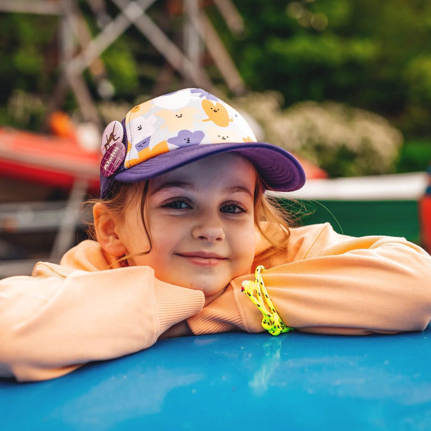 Czapka dziecięca z daszkiem Flowers Small Kids Cap