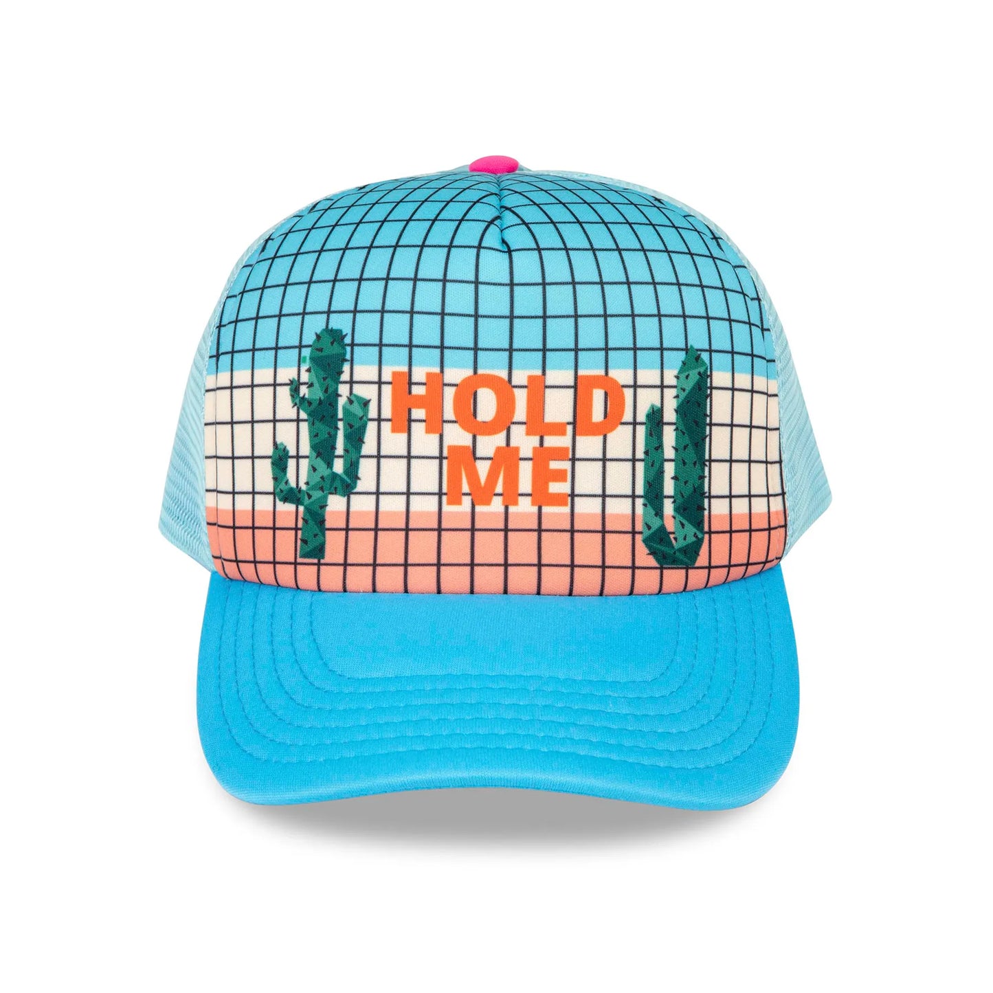 Czapka z daszkiem dla dorosłych z dodatkowym otworem na kucyk Hold Me Yupi Large Cap