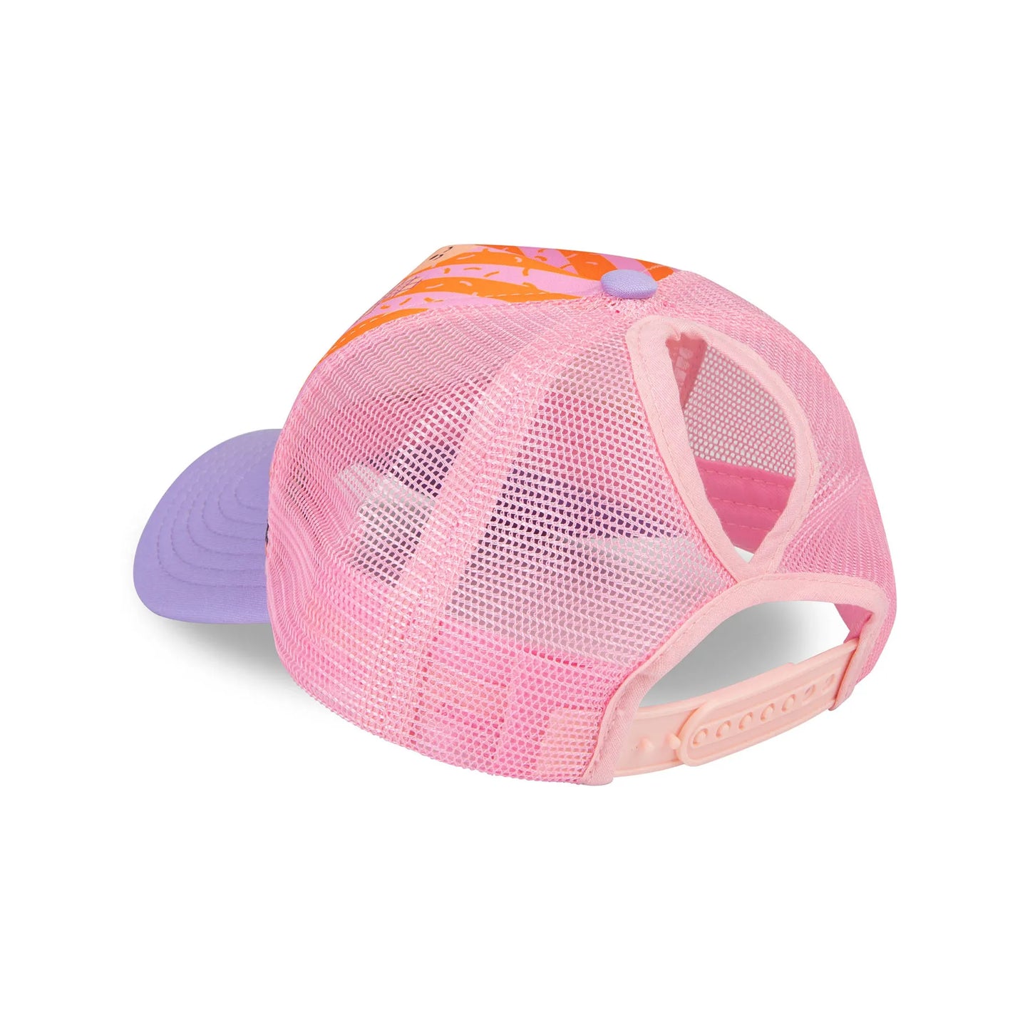 Czapka dziecięca z daszkiem i dodatkowym otworem na kucyk Ice Cream Yupi Small Kids Cap