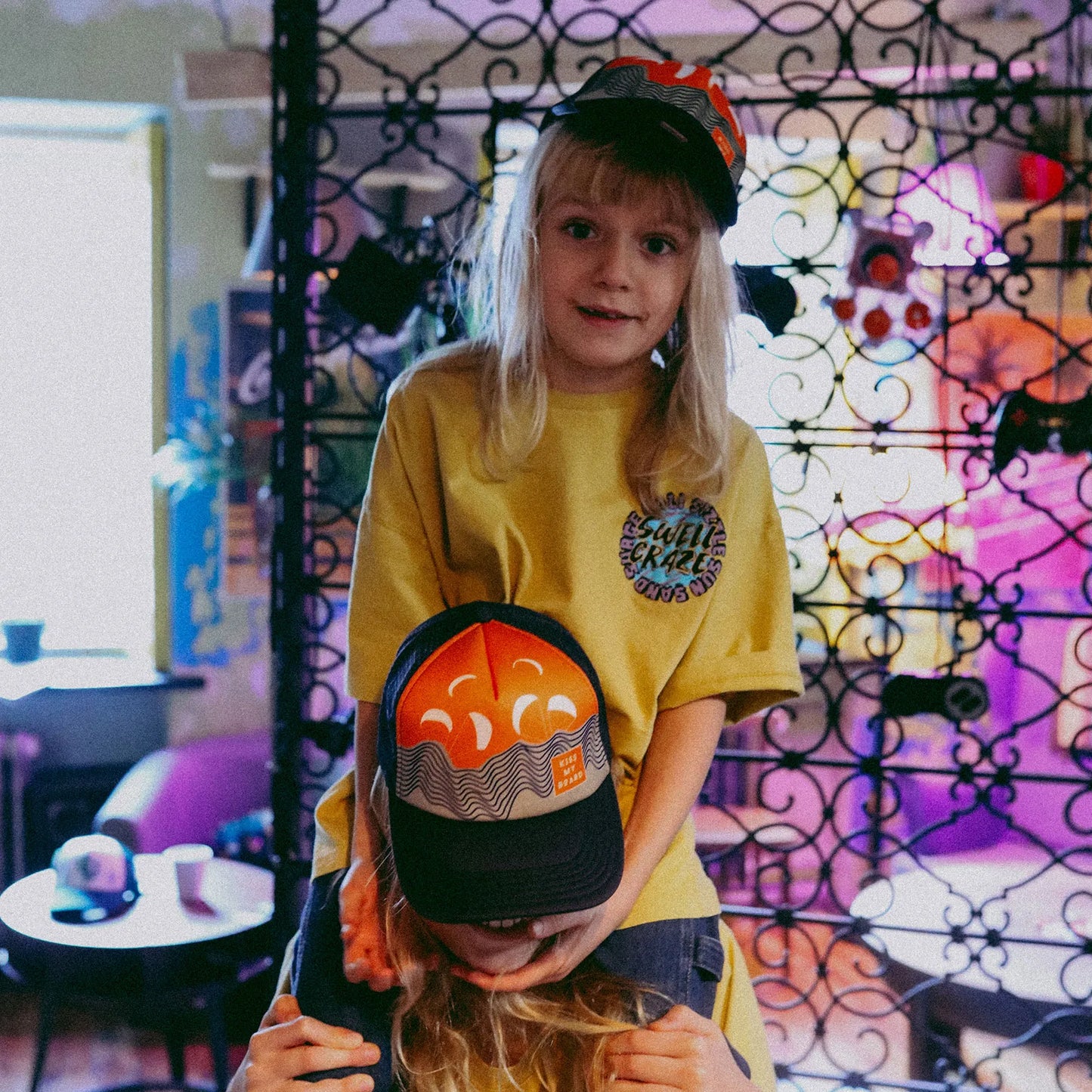 Czapka dziecięca z daszkiem Kiss My Board Small Kids Cap
