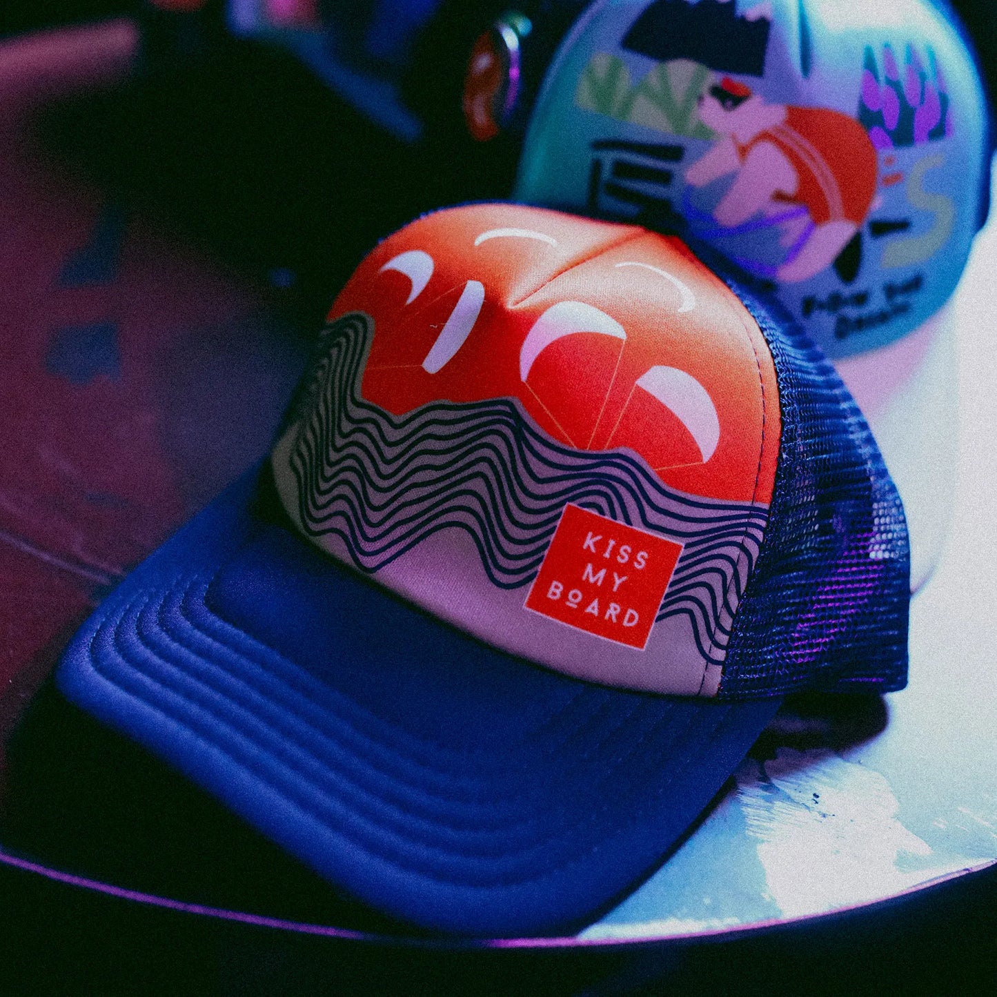 Czapka dziecięca z daszkiem Kiss My Board Small Kids Cap