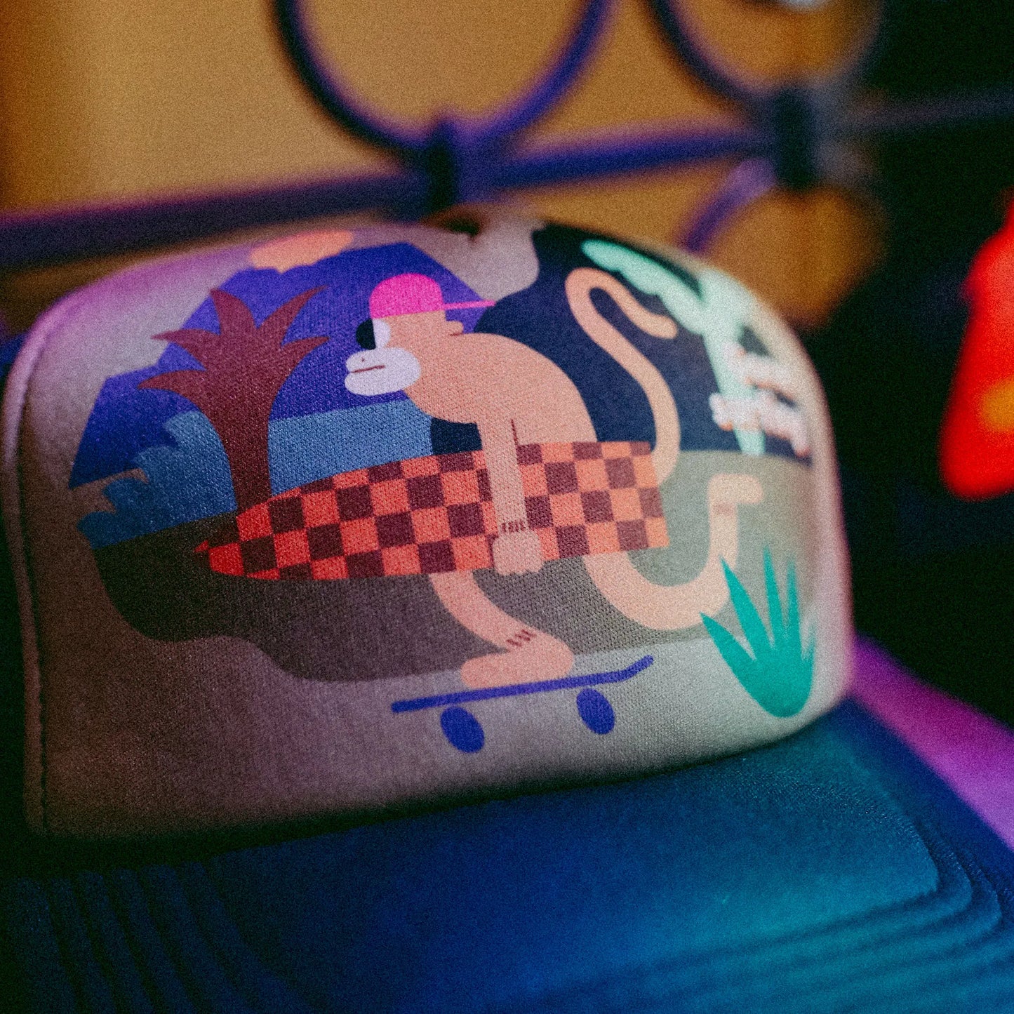 Czapka z daszkiem Monkey Large Cap