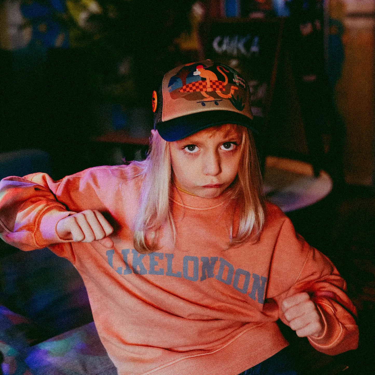 Czapka dziecięca z daszkiem Monkey Small Kids Cap