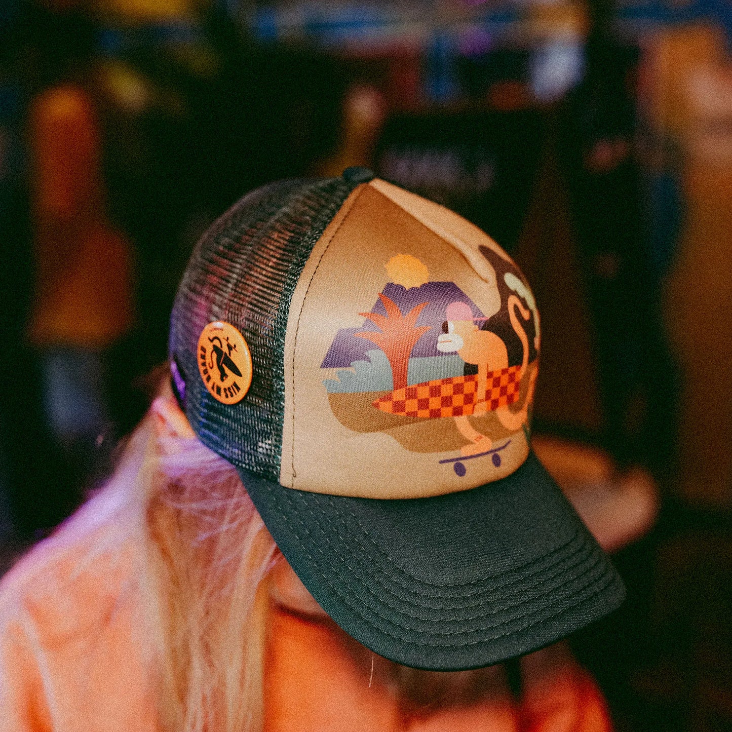 Czapka dziecięca z daszkiem Monkey Small Kids Cap