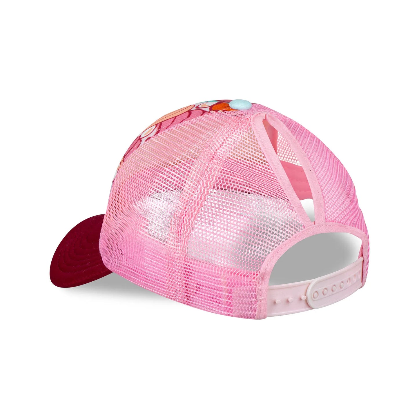 Czapka dziecięca z daszkiem i dodatkowym otworem na kucyk Shells Yupi Small Kids Cap