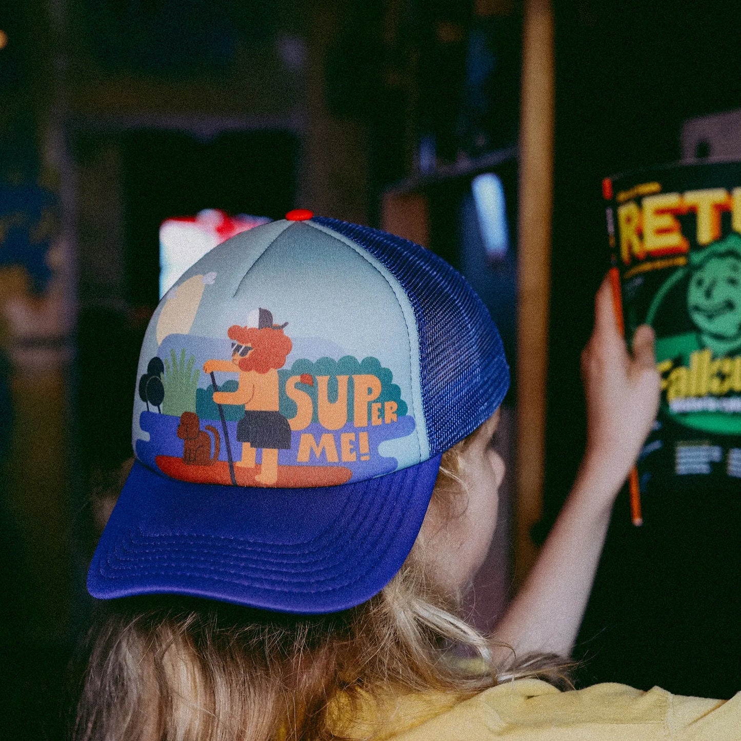 Czapka z daszkiem Super Me Blue Large Cap
