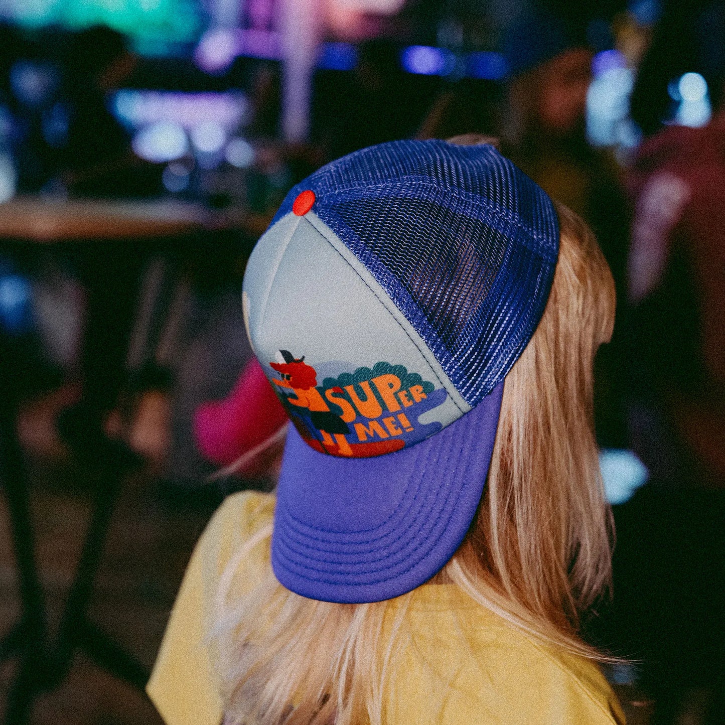 Czapka dziecięca z daszkiem Super Me Blue Small Kids Cap