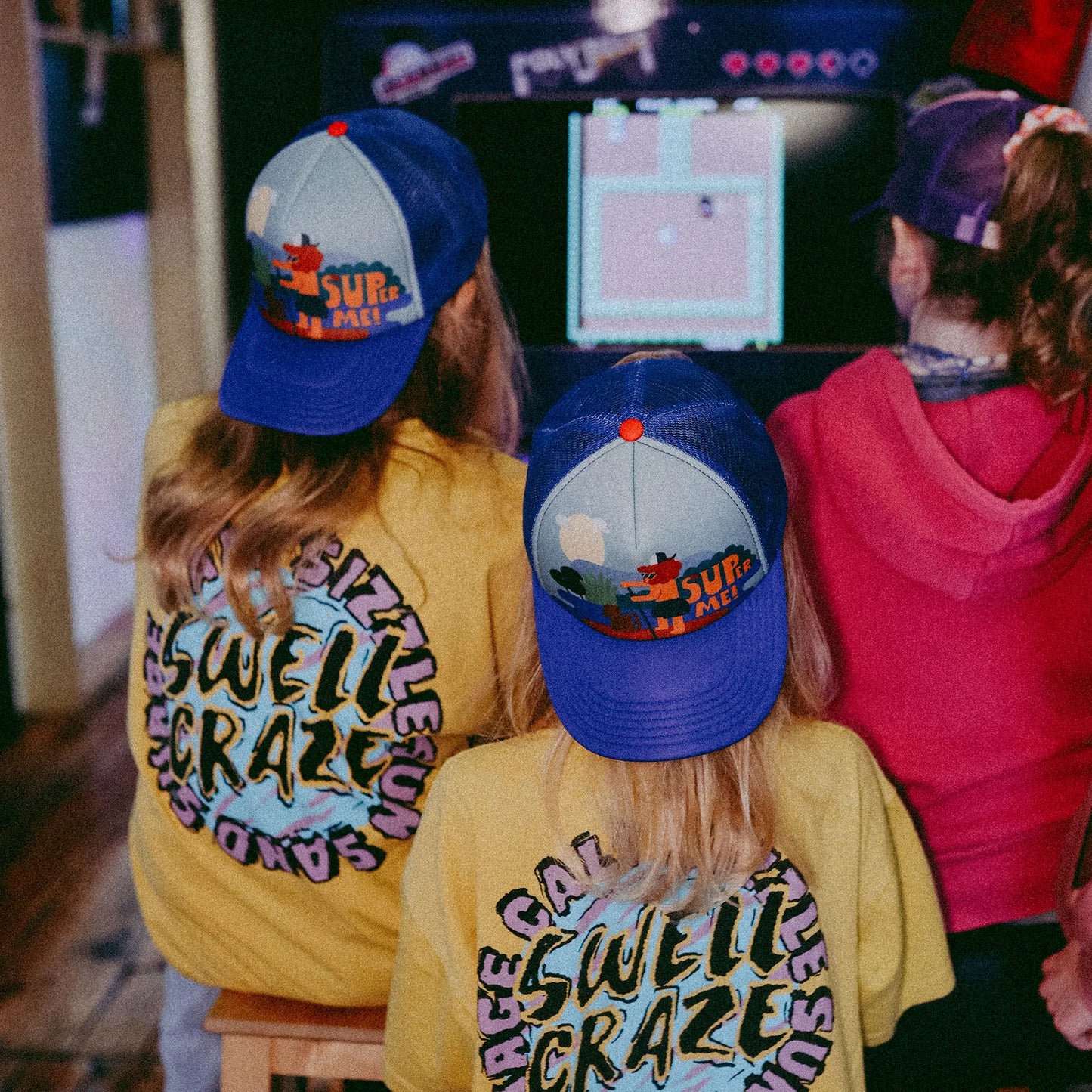 Czapka dziecięca z daszkiem Super Me Blue Small Kids Cap