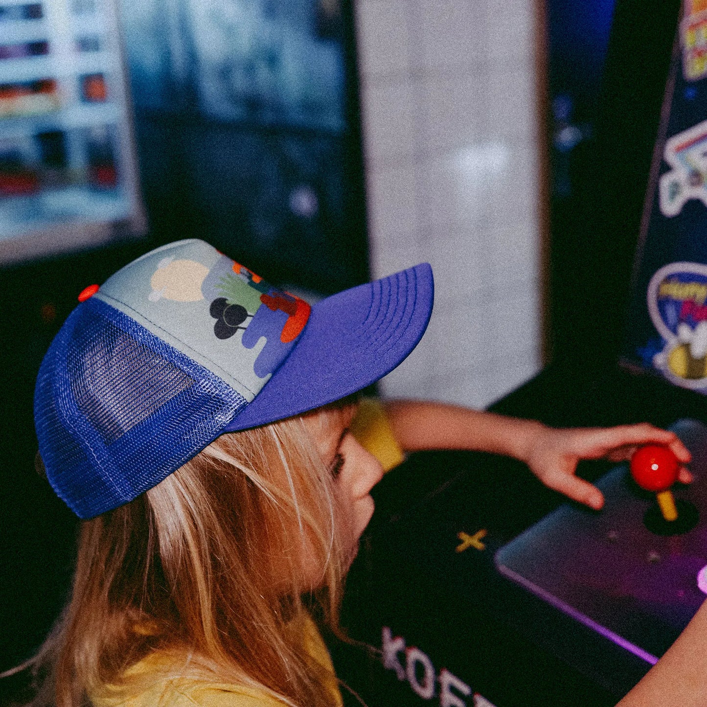 Czapka dziecięca z daszkiem Super Me Blue Small Kids Cap