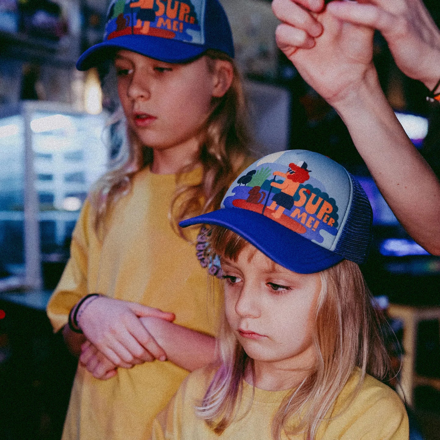 Czapka dziecięca z daszkiem Super Me Blue Small Kids Cap