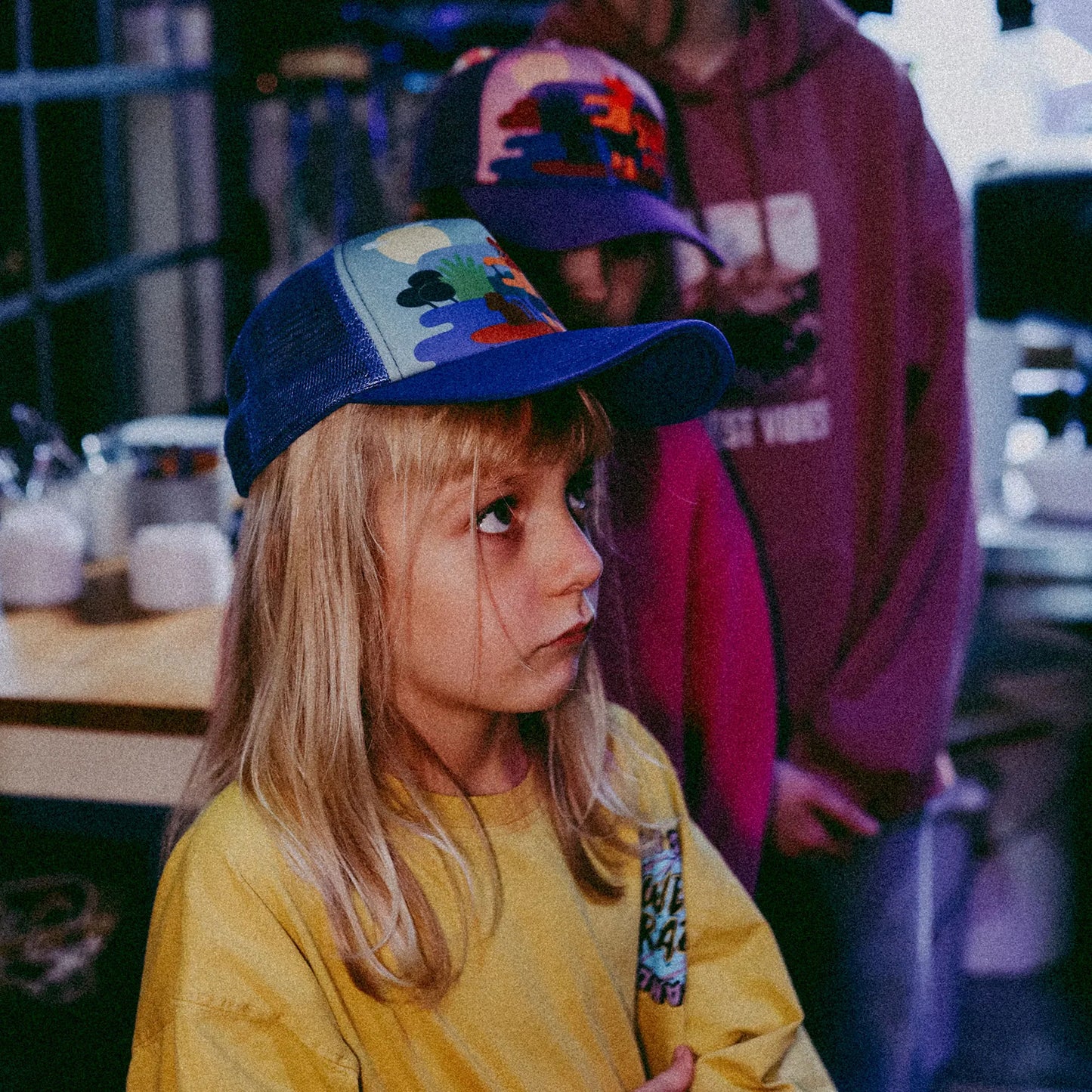 Czapka dziecięca z daszkiem Super Me Blue Small Kids Cap