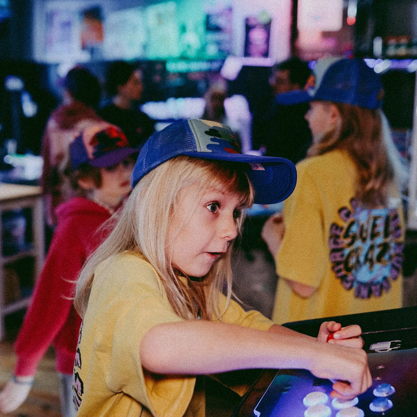 Czapka dziecięca z daszkiem Super Me Blue Small Kids Cap