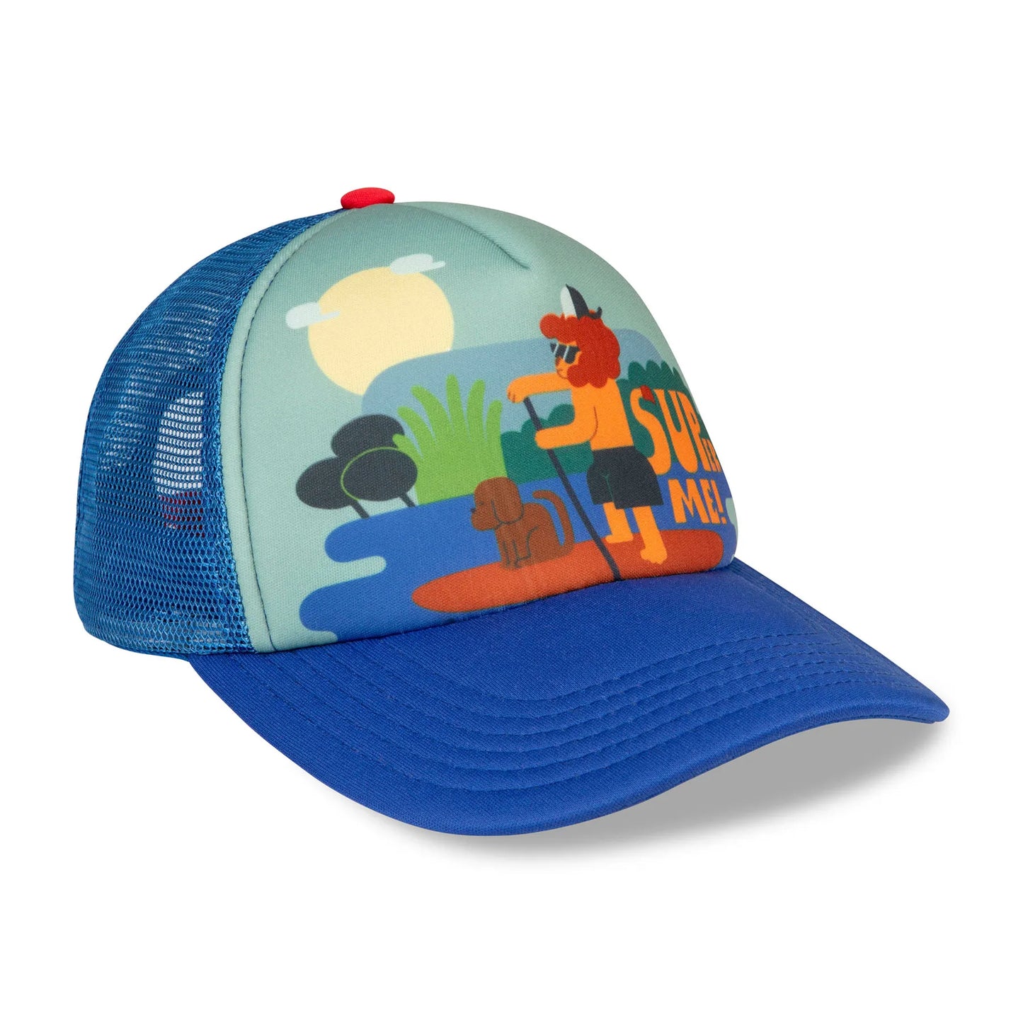 Czapka dziecięca z daszkiem Super Me Blue Small Kids Cap