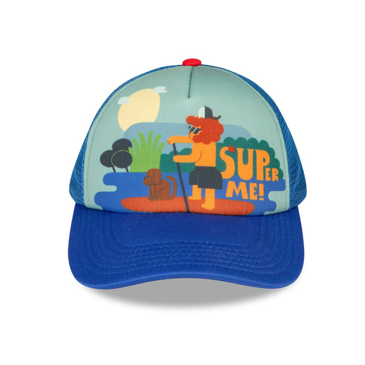 Czapka dziecięca z daszkiem Super Me Blue Small Kids Cap