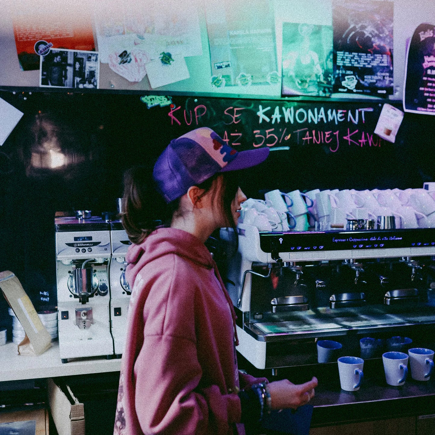 Czapka z daszkiem dla dorosłych z dodatkowym otworem na kucyk Super Me Pink Yupi Large Cap