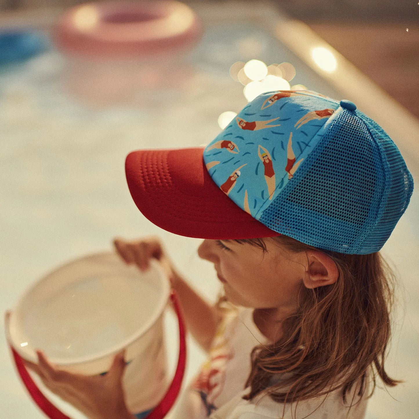 Czapka dziecięca z daszkiem Swimmers Small Kids Cap