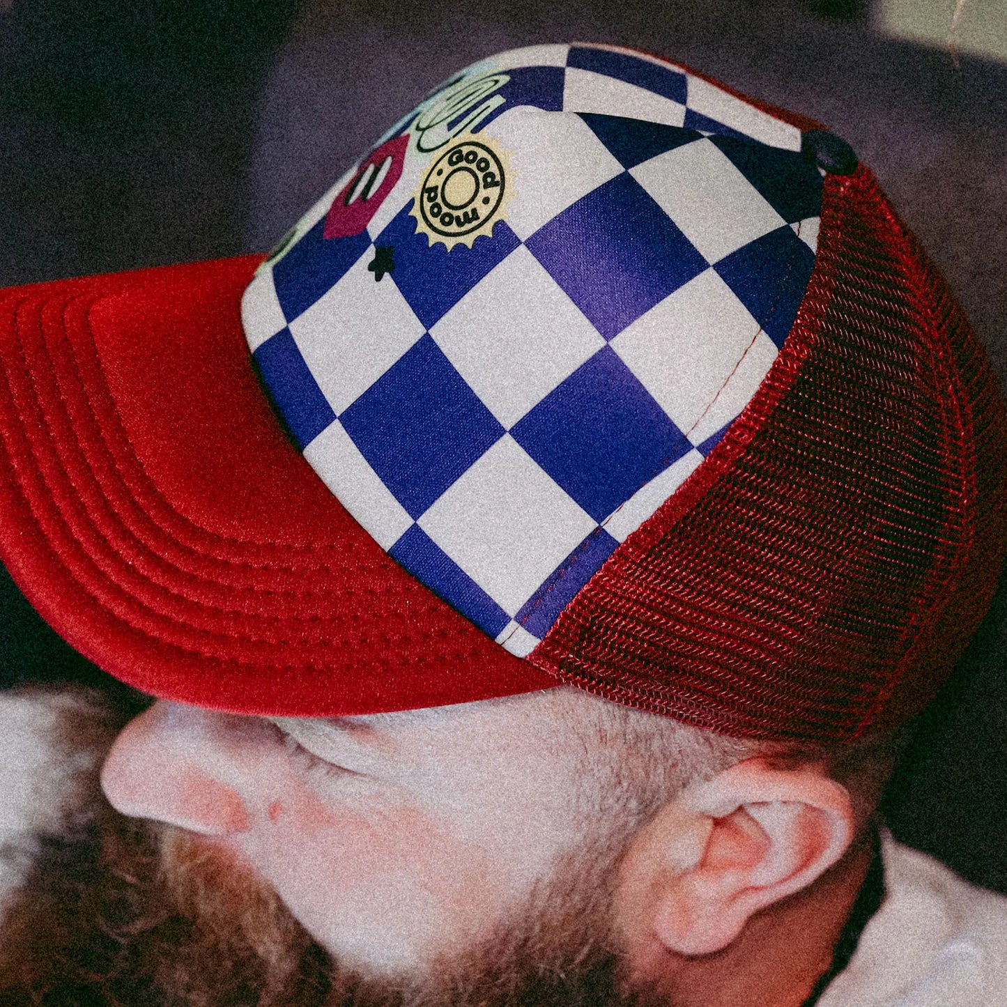 Czapka z daszkiem Chessboard Large Cap