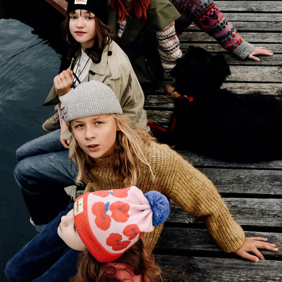 Czapka dla dziewczynki Apple Kids Beanie